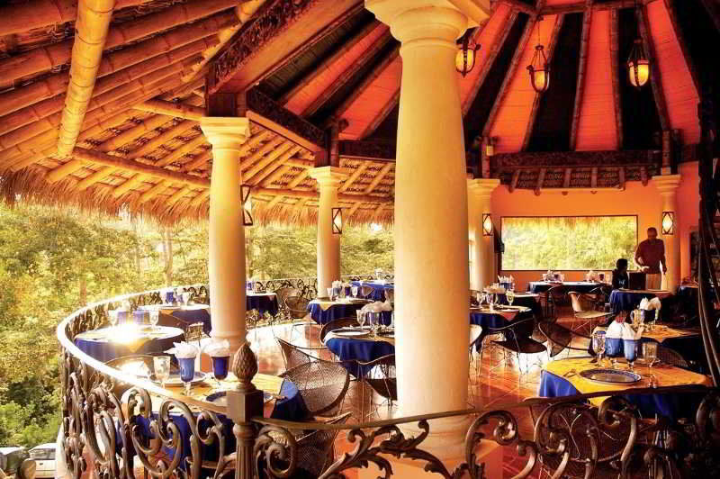 דומיניקל Hotel Cuna Del Angel מסעדה תמונה